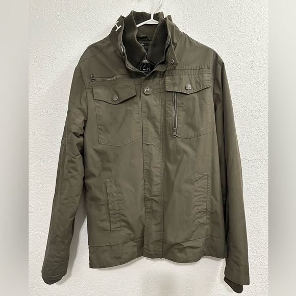 crosshatch Other - PRICE DROP ❤️Mens Crosshatch Black label Woodrow Jacket In Olive Green Sz L